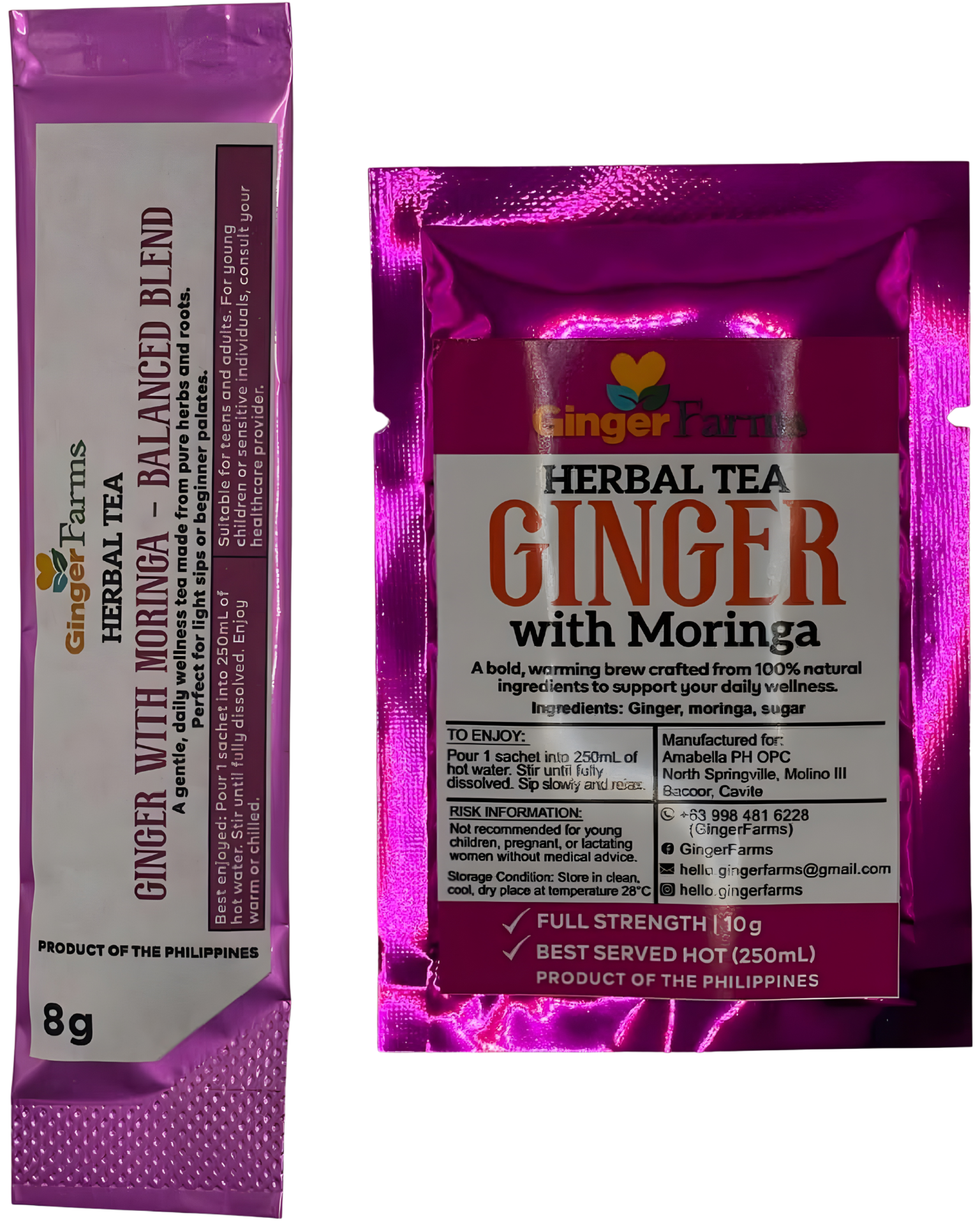 Ginger with Moringa Tea